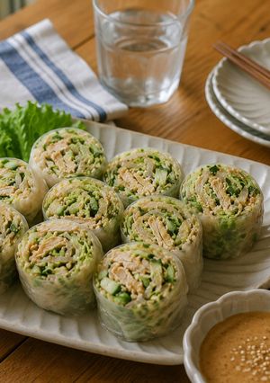 レンジ調理☆節約☆鶏胸肉ロール-レシピのメイン写真
