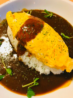 レトルトカレー●オムレツカレー-レシピのメイン写真