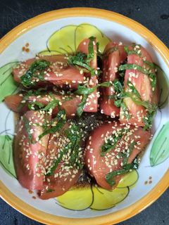 トマトと大葉のポン酢和え-レシピのメイン写真