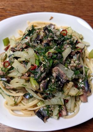 【改良版】パスタ・コン・レ・サルデ風-レシピのメイン写真