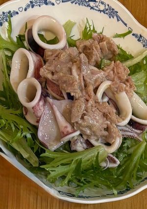 イカとツナのサラダ-レシピのメイン写真