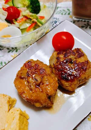 れんこんつくね-レシピのメイン写真