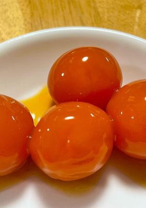 冷凍たまごのねっとりだし醤油漬け-レシピのメイン写真