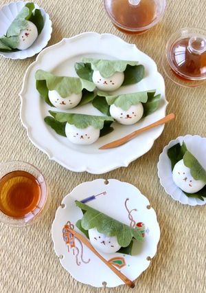 レンジで簡単☆柏餅-レシピのメイン写真
