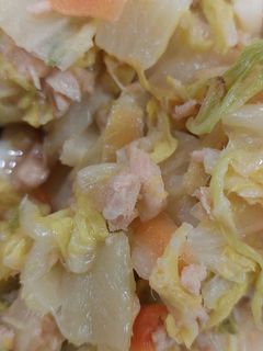白菜とシーチキンの炒めもの-レシピのメイン写真