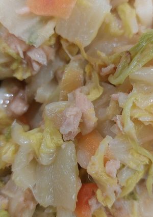白菜とシーチキンの炒めもの-レシピのメイン写真
