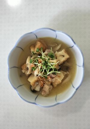 【京田辺発】厚揚げときのこのみぞれ煮-レシピのメイン写真