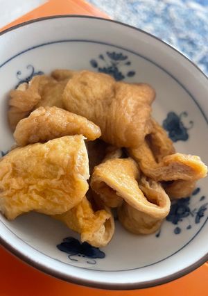 油揚げ　煮る　つまみ-レシピのメイン写真