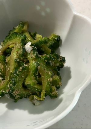 ゴーヤの胡麻和え-レシピのメイン写真