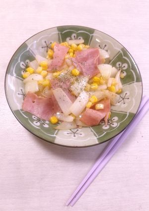 玉ねぎのバター炒め-レシピのメイン写真