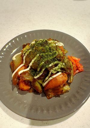 たっぷりキャベツのソース炒め-レシピのメイン写真