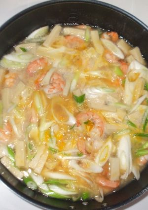 海老と高野豆腐の卵とじ♪簡単煮物-レシピのメイン写真