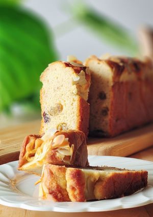 バナナアーモンドケーキ☆米粉トスカケーキ-レシピのメイン写真