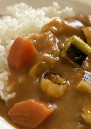 焼きねぎカレー【柏市学校給食】-レシピのメイン写真