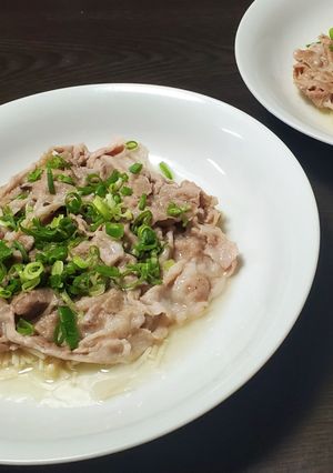 えのきと豚肩ロースのレンジ蒸し-レシピのメイン写真