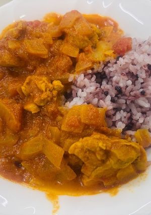 ルウを使わない減塩カレー-レシピのメイン写真