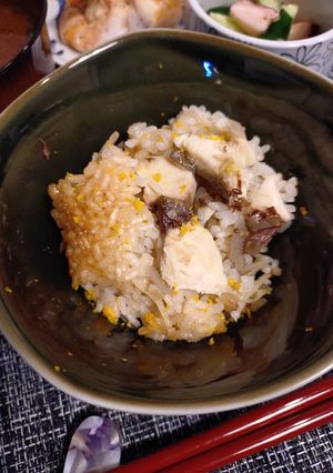 カンパチの炊き込みご飯-レシピのメイン写真