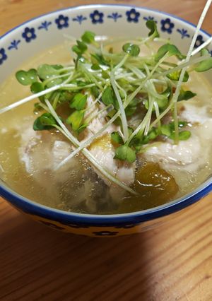 鶏むね肉で我が家の参鶏湯-レシピのメイン写真