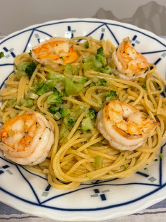 えびとブロッコリーのパスタ-レシピのメイン写真