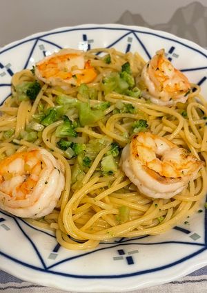 えびとブロッコリーのパスタ-レシピのメイン写真