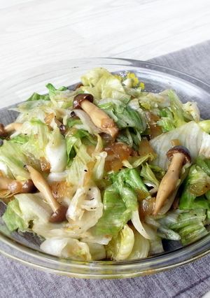 レタス大量消費♪玉ねぎドレッシング-レシピのメイン写真