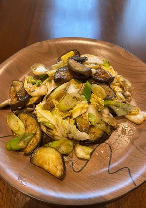 余りの材料で！なす味噌炒め-レシピのメイン写真