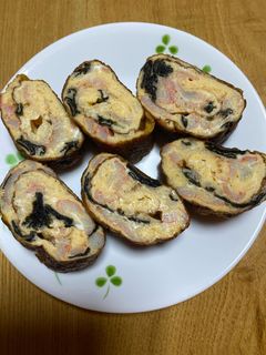 板のりが入った卵焼き☆-レシピのメイン写真