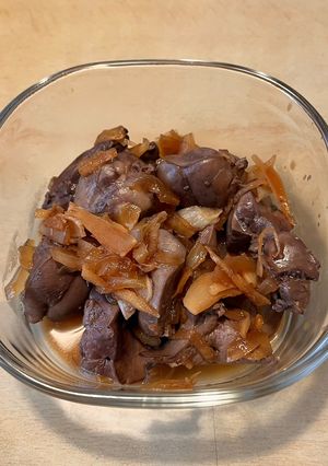 鶏レバー煮-レシピのメイン写真