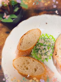 セロリのツナマヨパン♡-レシピのメイン写真
