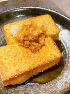 厚揚げ焼き 新しょうがおろし-レシピのメイン写真