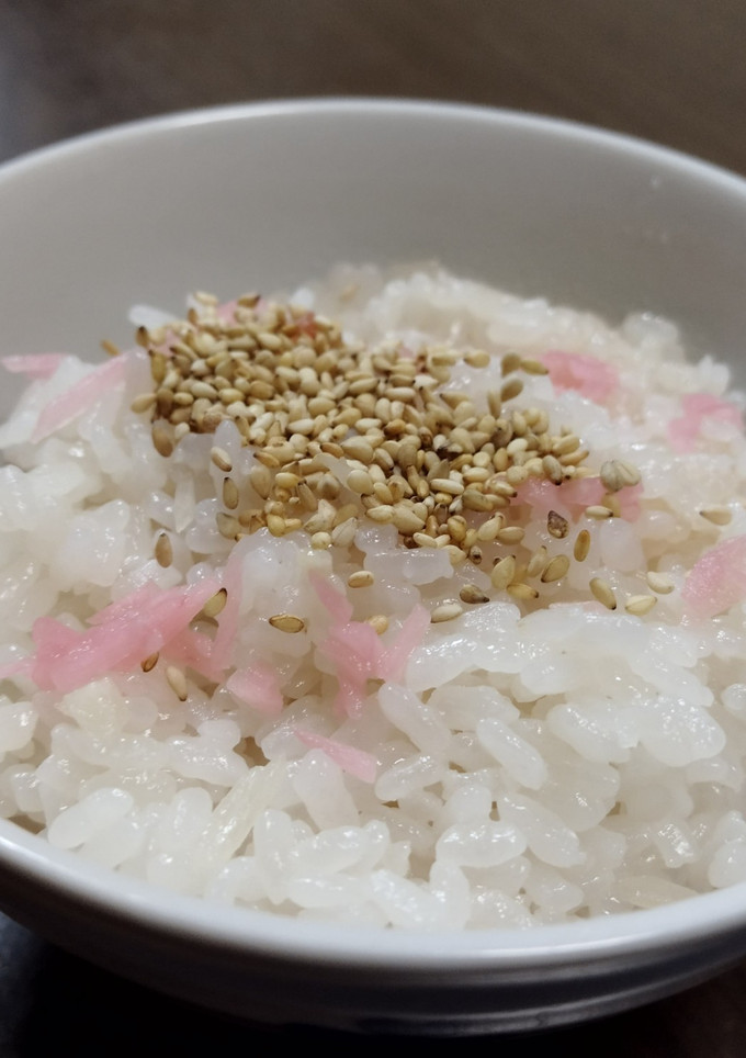 紅しょうがの炊き込みご飯-レシピのメイン写真