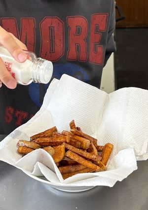 米粉のフライドポテト-レシピのメイン写真