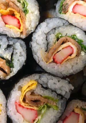 お肉の海苔巻き-レシピのメイン写真