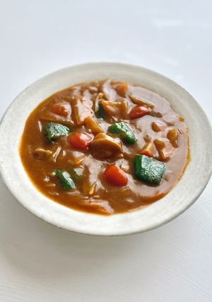 豚バラ肉と野菜の、中華風カレー。-レシピのメイン写真