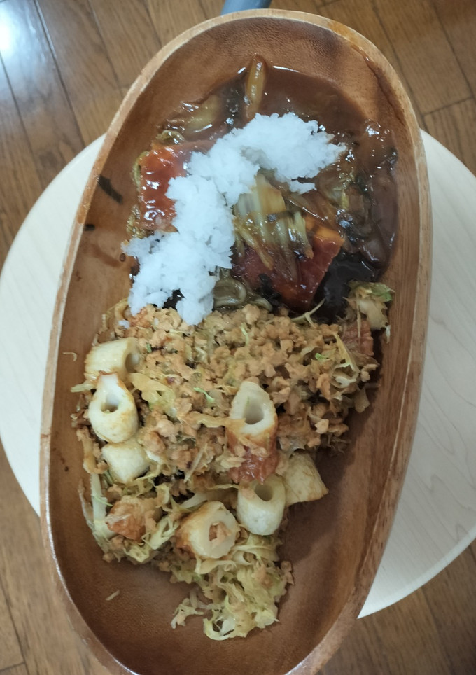 厚揚げと白菜のおろし乗っけ甘味噌餡掛け-レシピのメイン写真