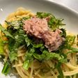 シンプル☆ツナのめんつゆバター和風パスタ