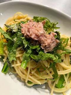 シンプル☆ツナのめんつゆバター和風パスタ-レシピのメイン写真