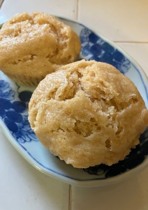 シンプル♪きなこと豆腐の米粉蒸しパン-レシピのメイン写真