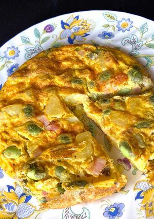 【野菜ソムリエ】紫ずきんのフリッタータ-レシピのメイン写真