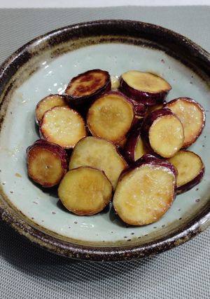 サツマイモの砂糖しょうゆ焼き-レシピのメイン写真