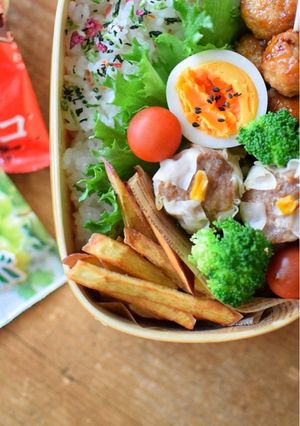 お弁当に♪フライドさつまいも-レシピのメイン写真