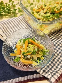 白菜と柿のサラダ-レシピのメイン写真