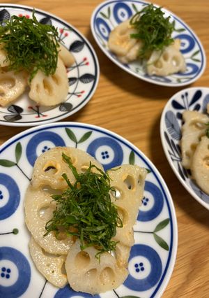 シャキシャキ蓮根の明太マヨ和え-レシピのメイン写真