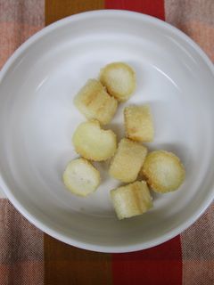 【保育園おやつ】お麩ラスク-レシピのメイン写真