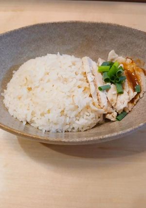 しっとり胸肉カオマンガイ-レシピのメイン写真