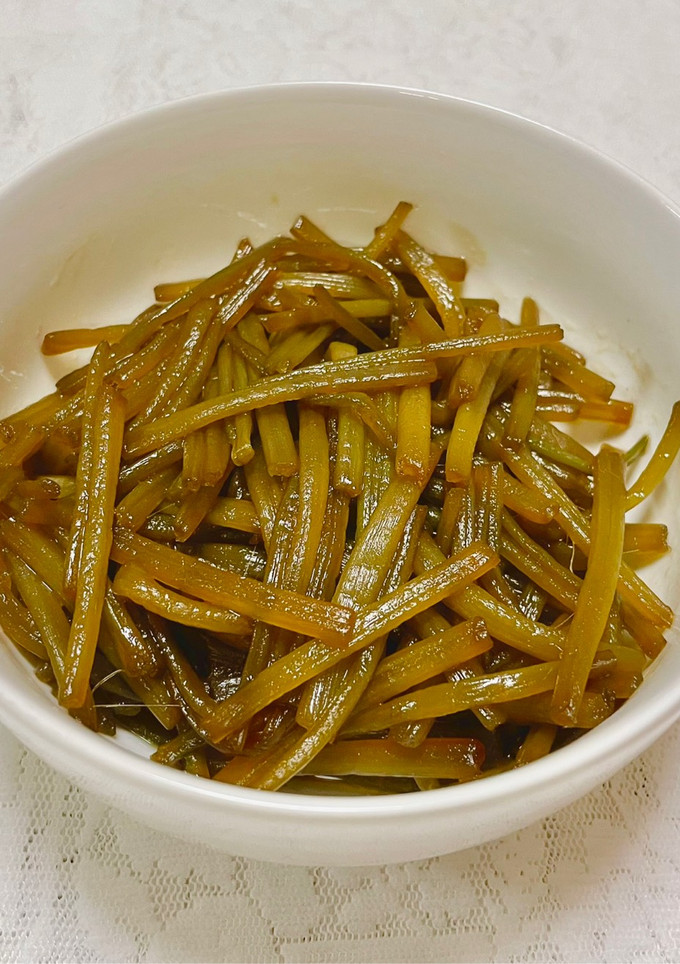 美味しい♡さつまいもの茎のきゃらぶき風-レシピのメイン写真