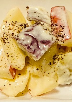 さつまいもとりんごのヨーグルトマヨ和え!-レシピのメイン写真