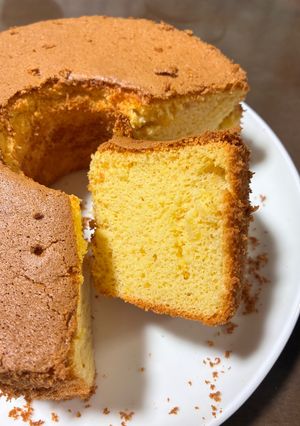 米粉オレンジシフォンケーキ-レシピのメイン写真