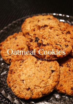 米粉で作る体に優しいオートミールクッキー-レシピのメイン写真