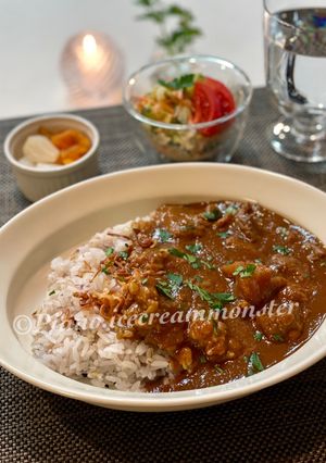 牛すじカレー（ジャワカレー使用）-レシピのメイン写真
